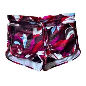 Athleta Surge Swim Shorts Floral Blossom